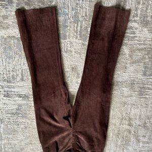 Jones of New York brown  suede cloth jeans